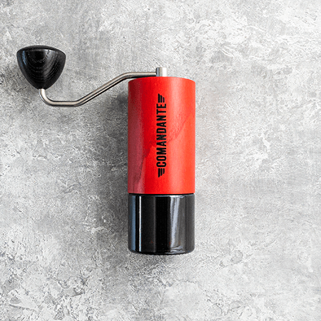電動式コーヒーミル comandante c40 red sonja Comandante C40 MK4 Nitro Blade - Red Sonja | The Nob Coffee